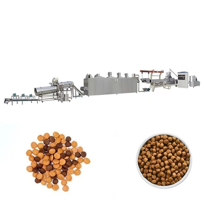 granule sec d'aliments pour chiens 500kg/H faisant l'extrusion de machine