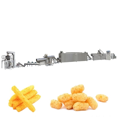 Diverses chaînes de production de souffle de maïs des formes 250kg/H à faible bruit