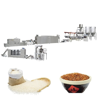chaîne de fabrication artificielle de riz de Shell de la vis 500Kg/Hr acier inoxydable