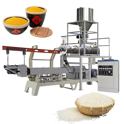 Extrudeuse automatique 1000kg/Hr de machine artificielle de riz de l'acier inoxydable 304