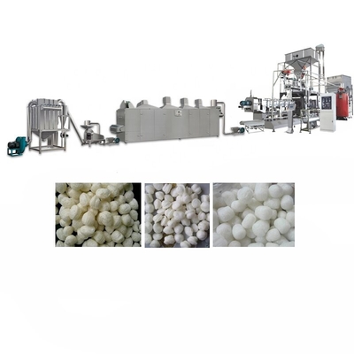 Chaîne de production modifiée commerciale d'extrudeuse d'amidon productivité élevée