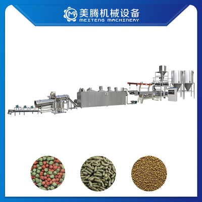 chaîne de fabrication équipement industriel 56kw d'aliment pour animaux familiers de chien de granule de 8mm