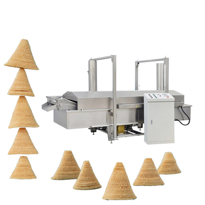 machine de croûte de riz de bugles de 300kg/H Fried Snack Production Line Sala