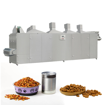 Chaîne de fabrication multifonctionnelle machine 1000kg/H d'aliment pour animaux familiers d'extrudeuse