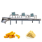 Chaîne de production de souffle de maïs de farine de grain extrudeuse de casse-croûte de 150kg/H