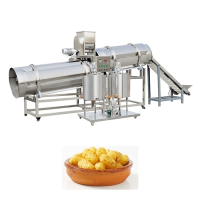 Ligne souffle de production alimentaire de casse-croûte de moteur de SIEMENS de maïs faisant la commande par courroie de V