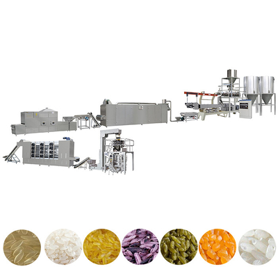 Machine de production de riz reconstituée par instant d'eau chaude